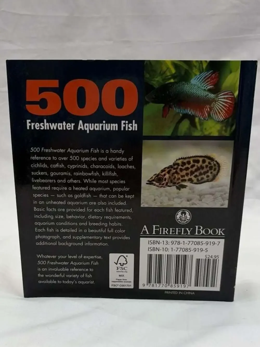 500 Freshwater Aquarium Fish: Visual Reference to  Popular Species Greg Jennings